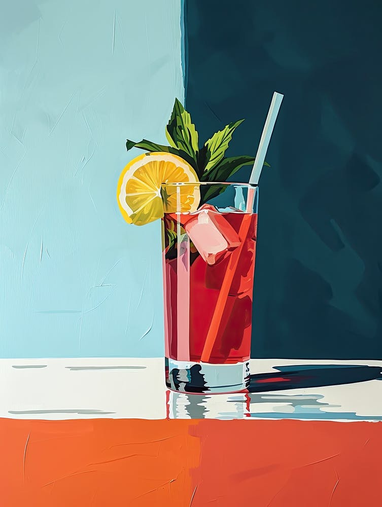 Cocktail-Kaleidoskop: Retro-Moderner Mix