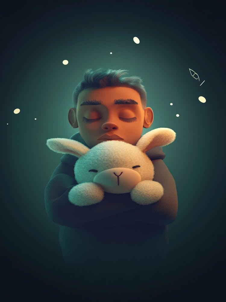 Boy With A Teddy Bear
