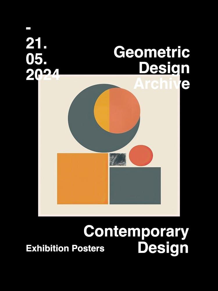 Geometric Design Archive Poster 11