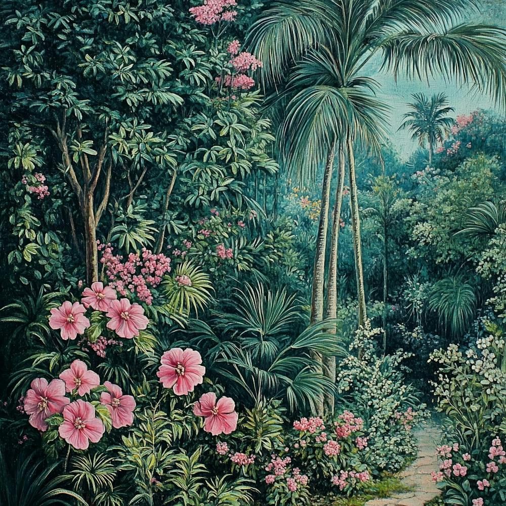 Art de Jardin Tropical 1
