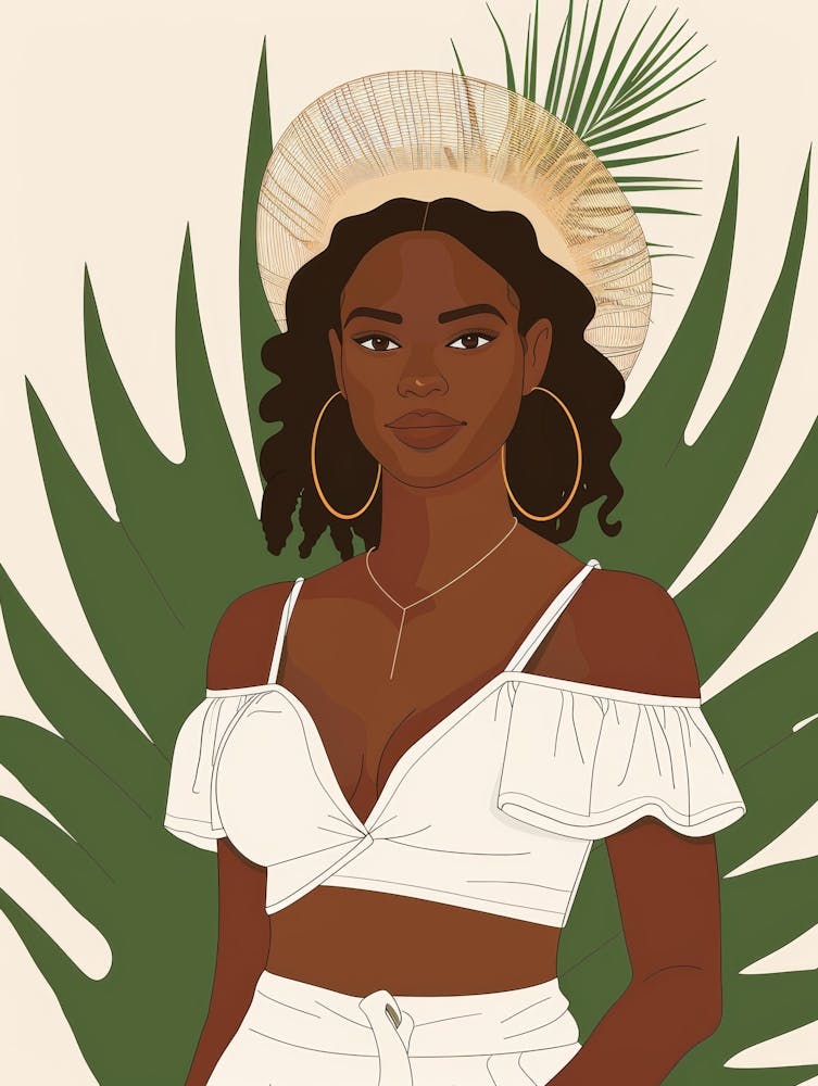 Afroamerikanische Frau 7