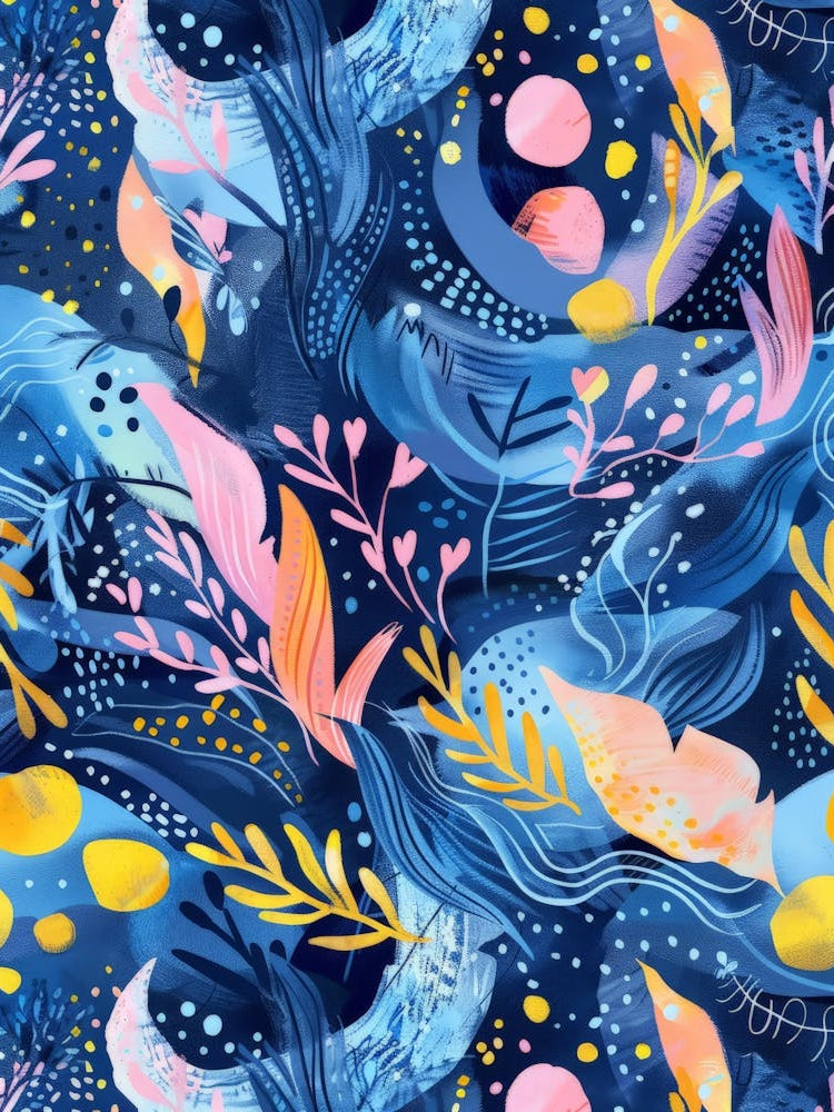 Abstract Floral Pattern 8