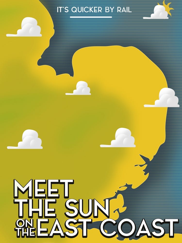 Meet The Sun On The East Coast Rail