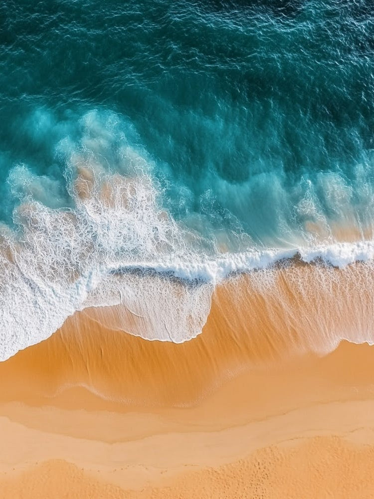 Aerial View Of A Beach 111
