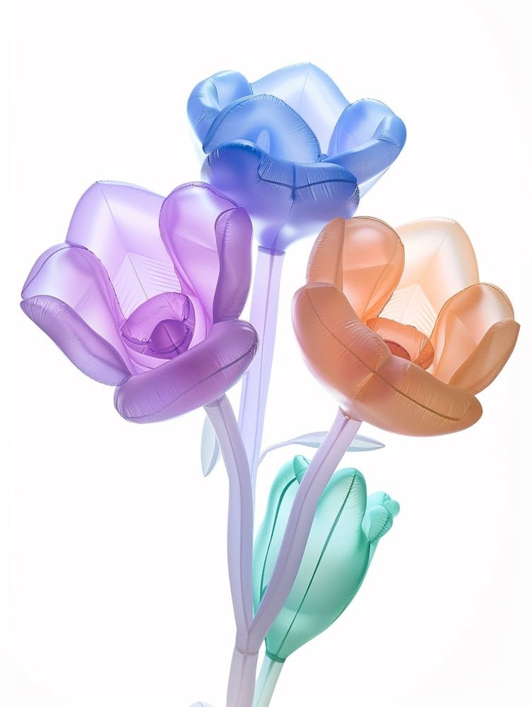 Dreamy Inflatable Flowers Periwinkle 1