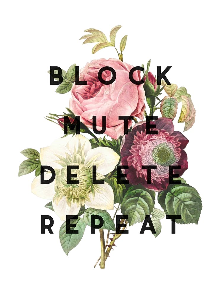 Block Mute Delete Repeat