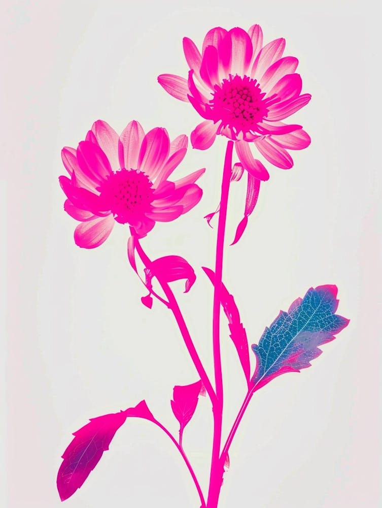 Hot Pink Asters 3