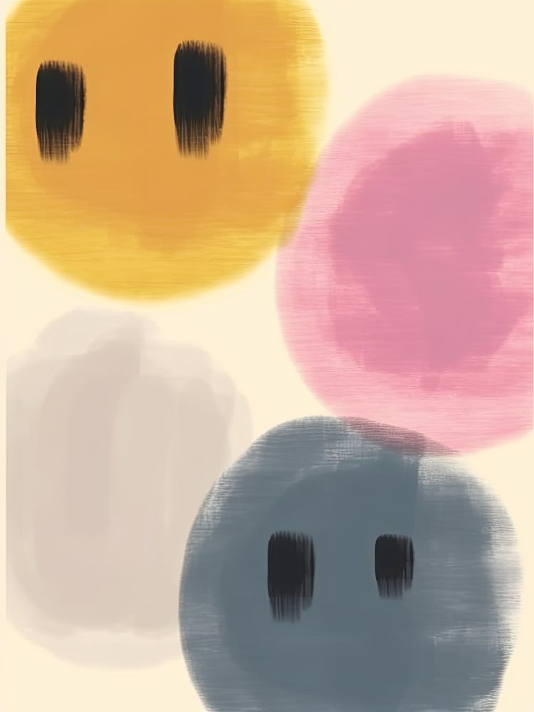 Happy Everything Abstract 1