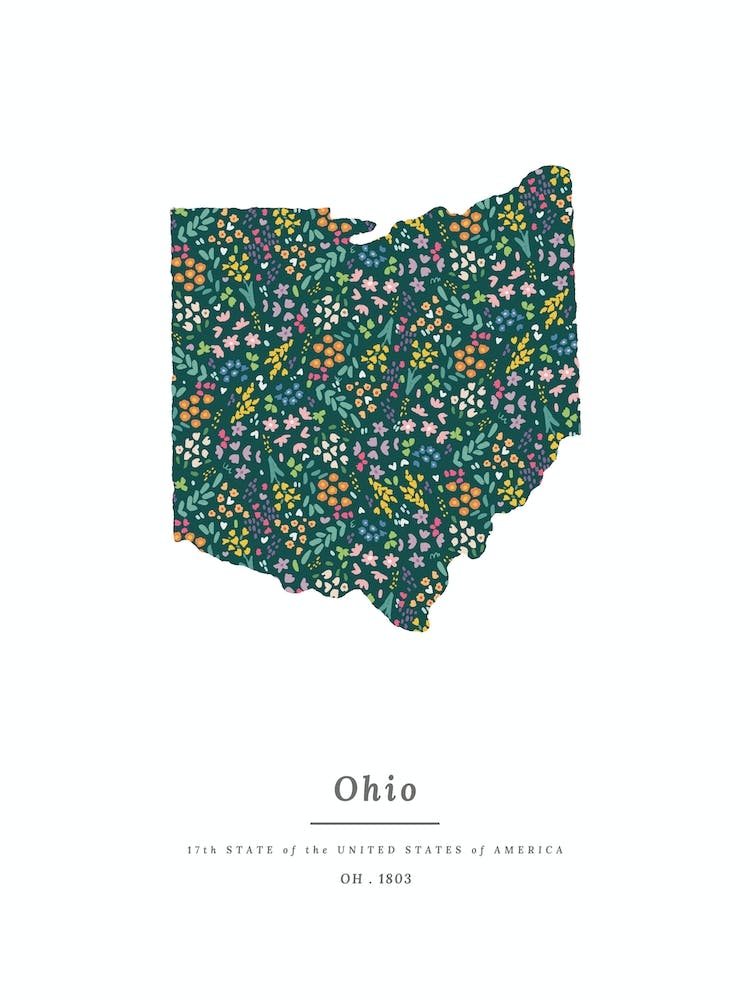Ohio State | Wildflowers on Juniper Green