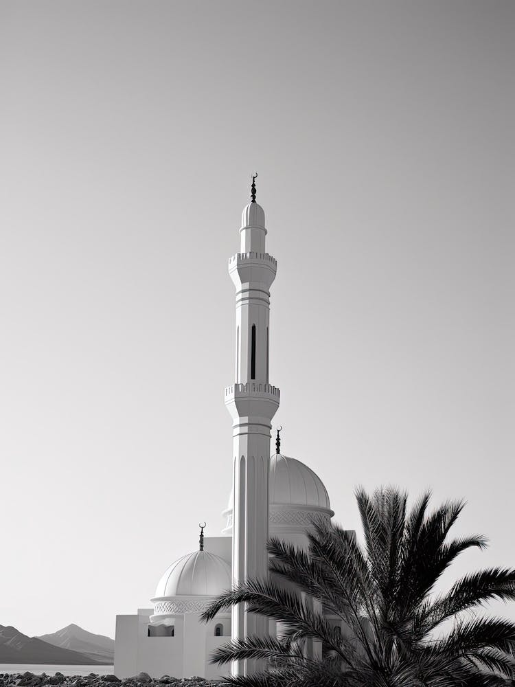 Sharm El Sheikh, Egypt, Black And White Photography 3