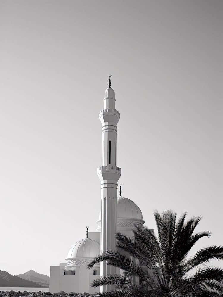 Sharm El Sheikh, Egypt, Black And White Photography 3