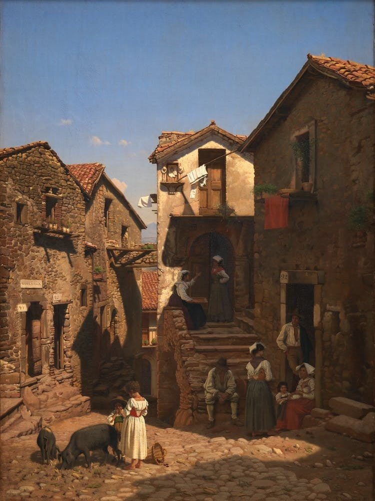 Village In Italy