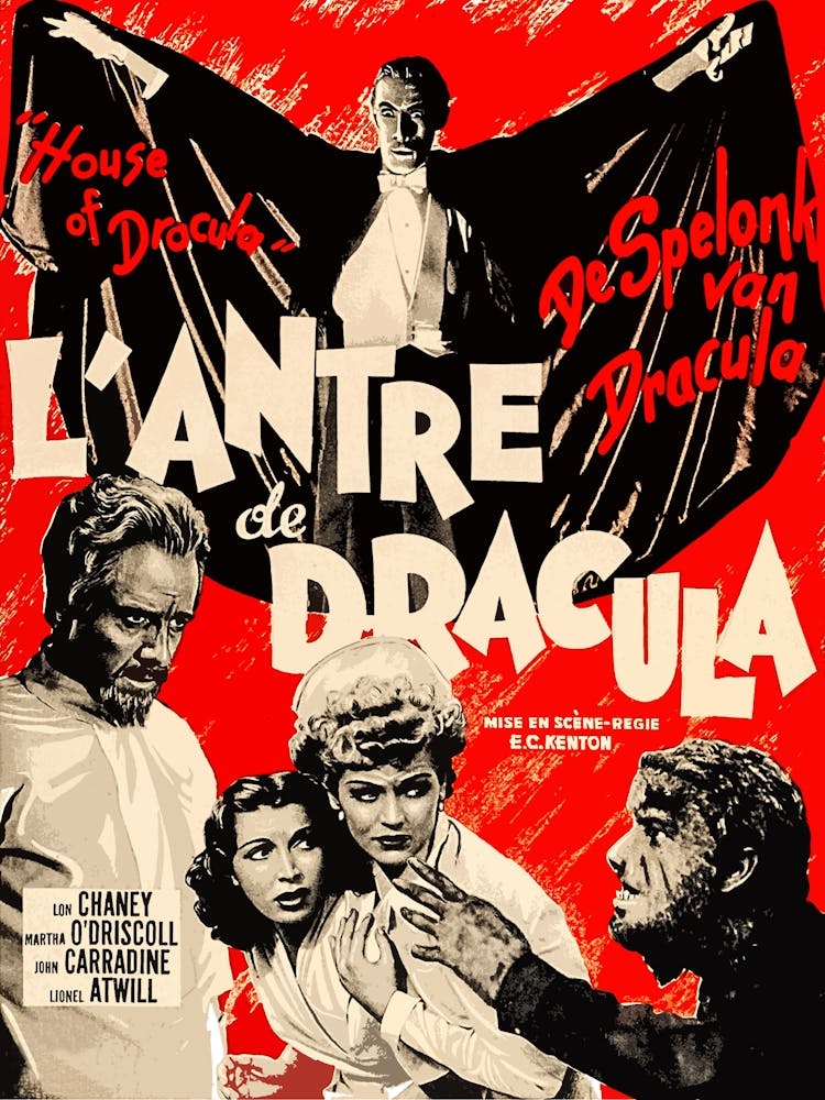 House Dracula, Movie Poster