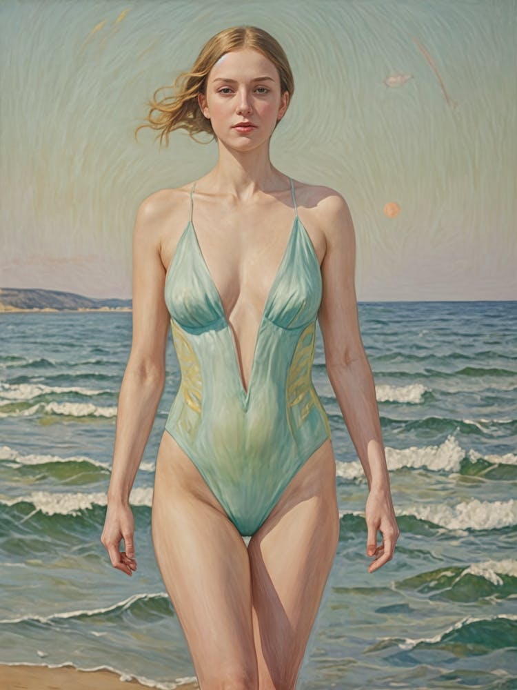 Girl On The Beach