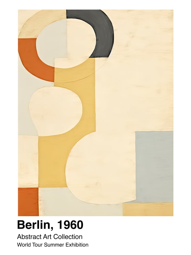 World Tour Exhibition, Abstract Art, Berlin, 1960 3