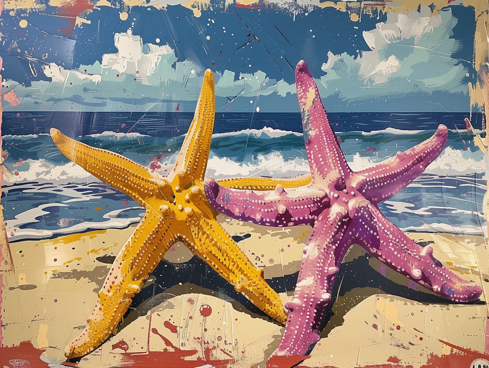 Starfish On The Beach 5