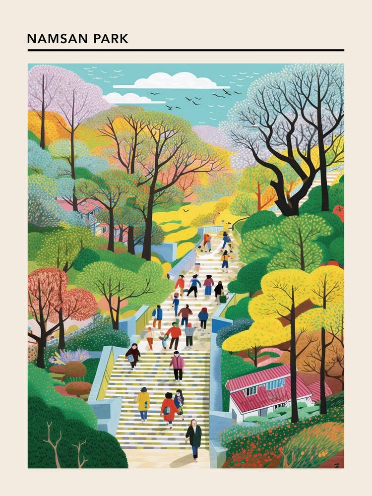 Namsan Park Seoul South Korea 3