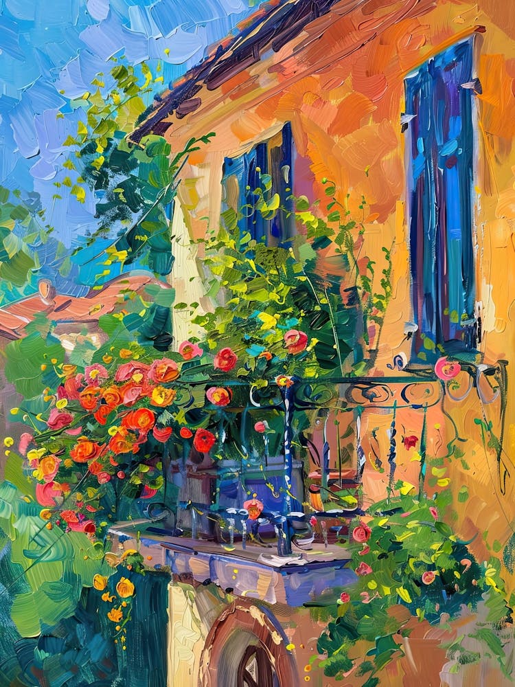 Balcony Painting In Rijeka 4