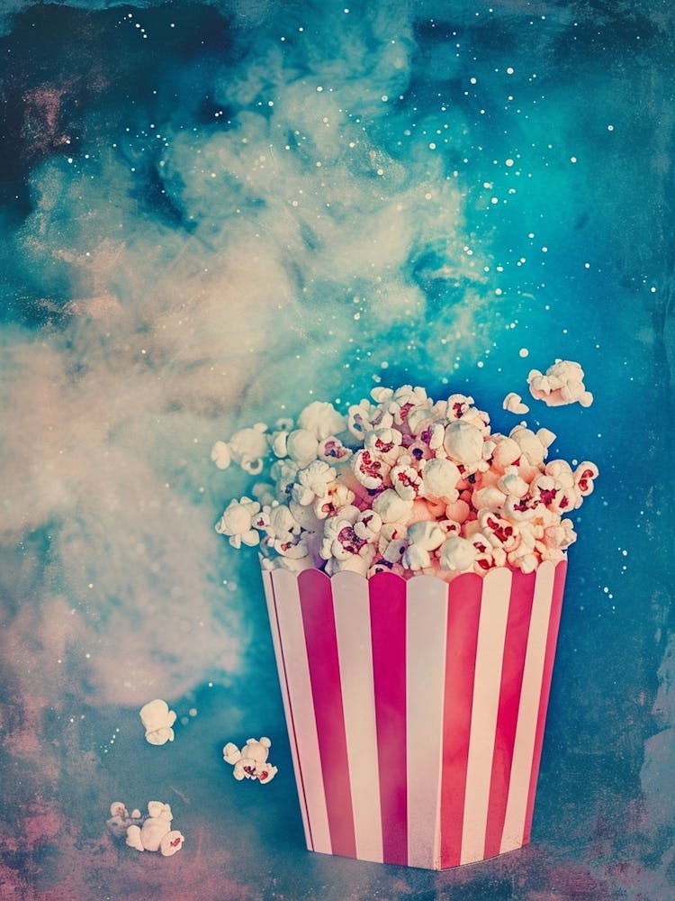 Galaxie-Popcorn-Polaroid