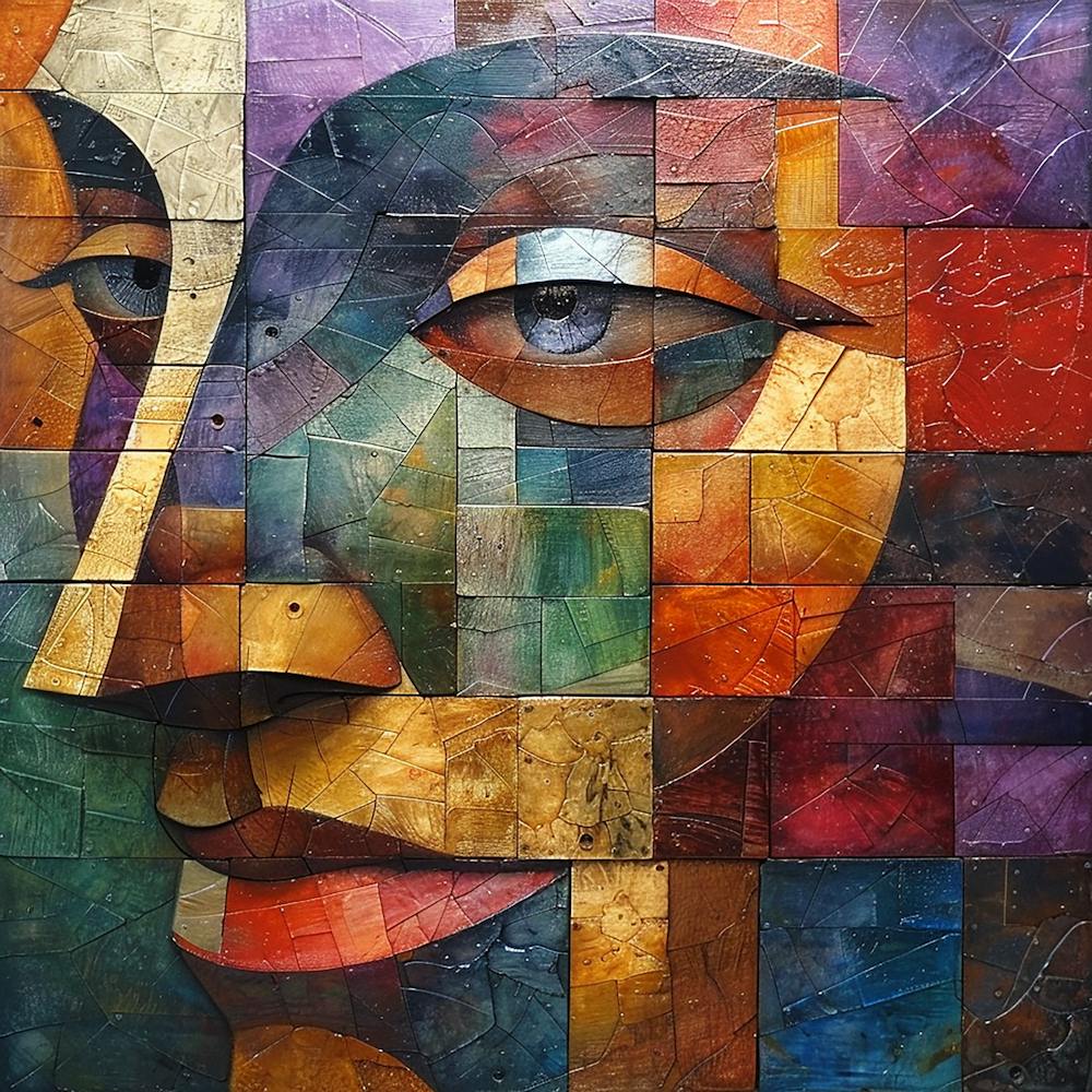 Abstract Of A Face 1