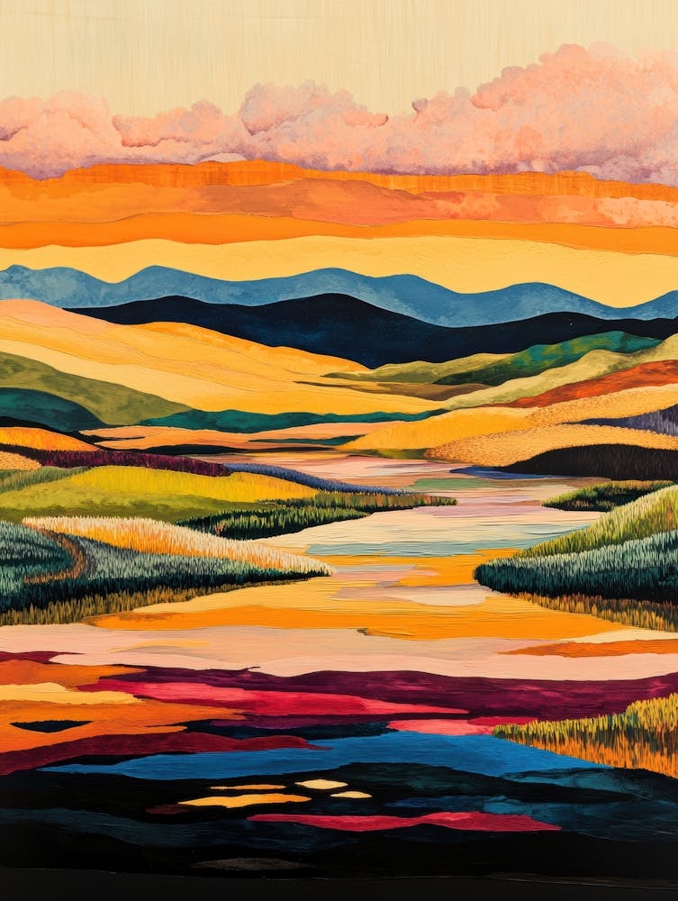 Sunset In The Valley
