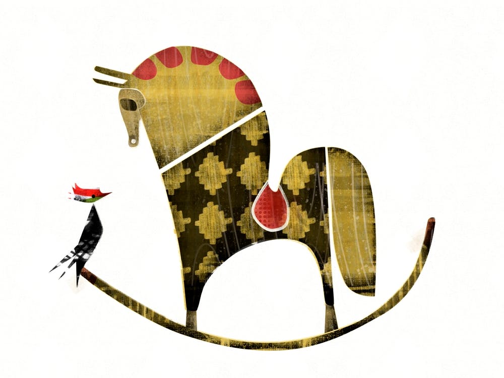 Rocking Horse Vs Woodpecker