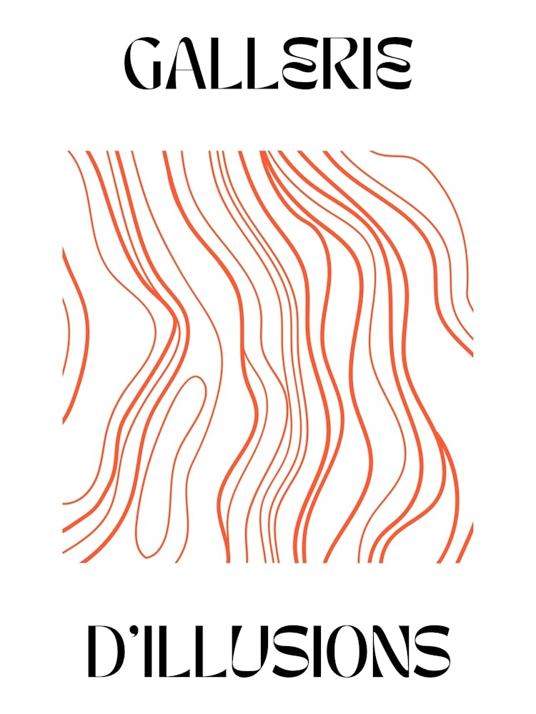 Abstract Lines Art Poster 7