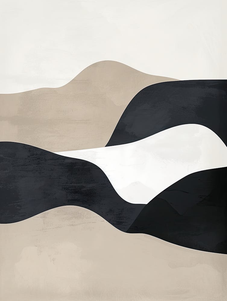 Contours Of Silence Minimalist Style
