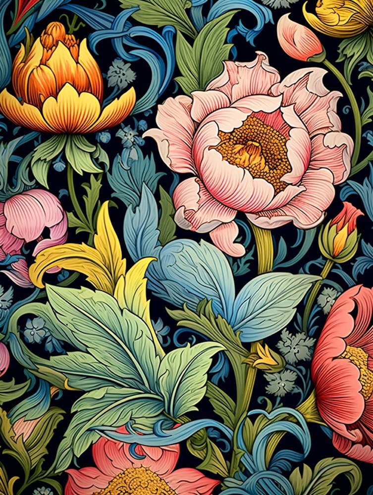 Floral Seamless Pattern