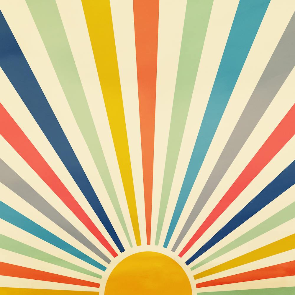 Sun Retro Art III