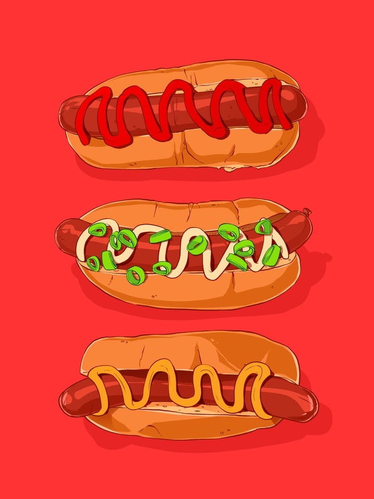Hot-dog Rouge