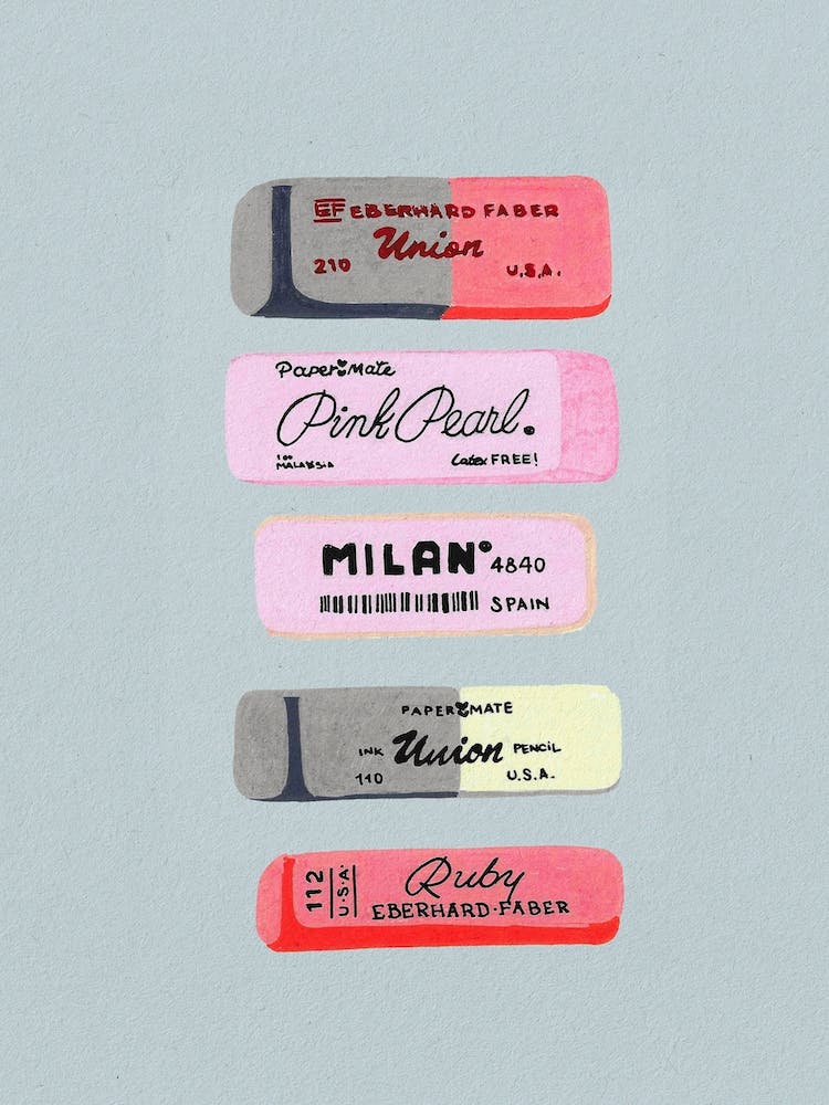 Erasers Collection