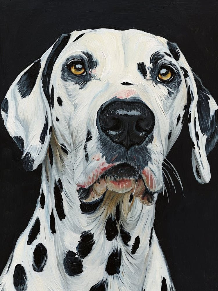 Dalmatian Acrylic Painting 5