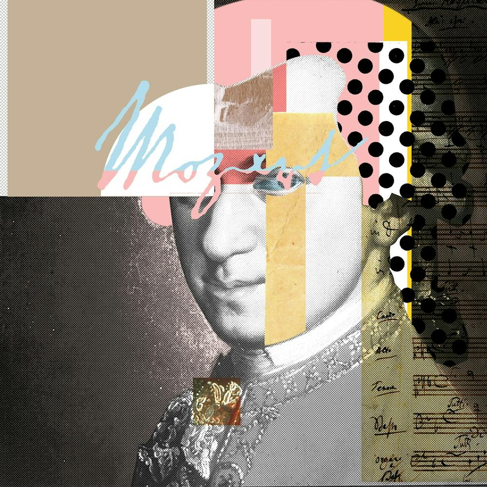 Mozart Pop Portrait 23