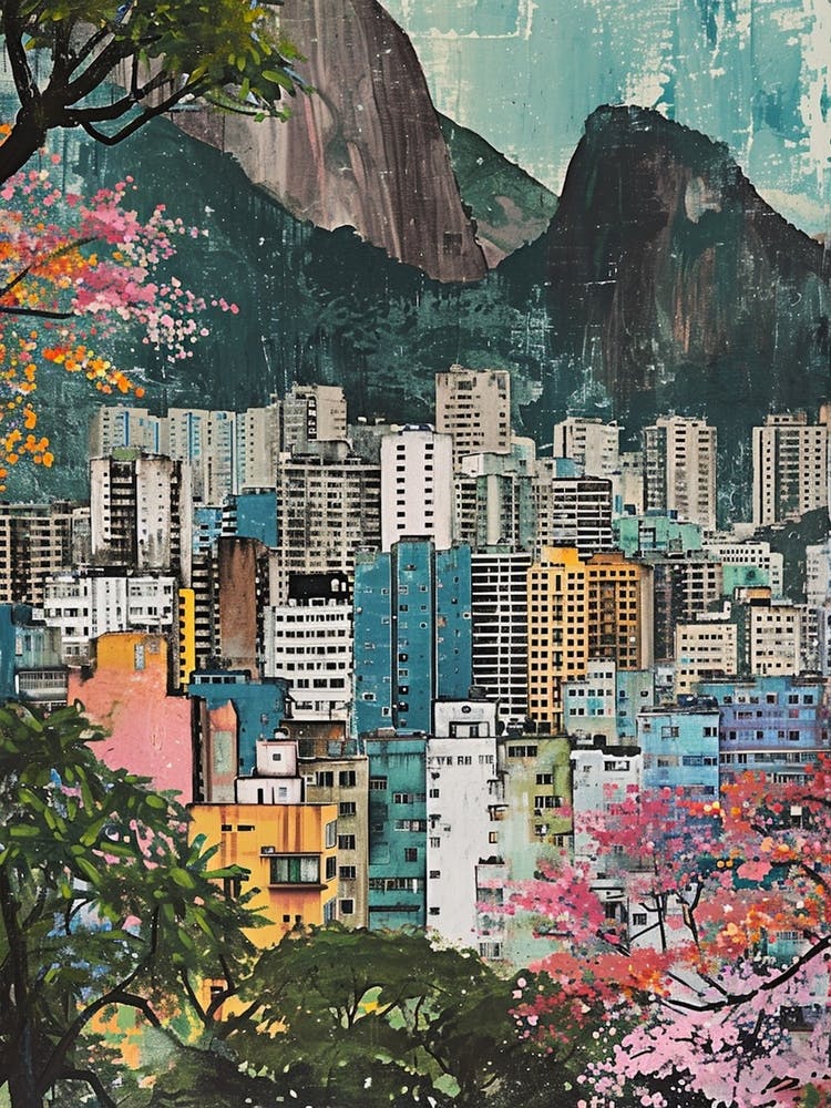 Rio De Janeiro Kitsch Cityscape 4