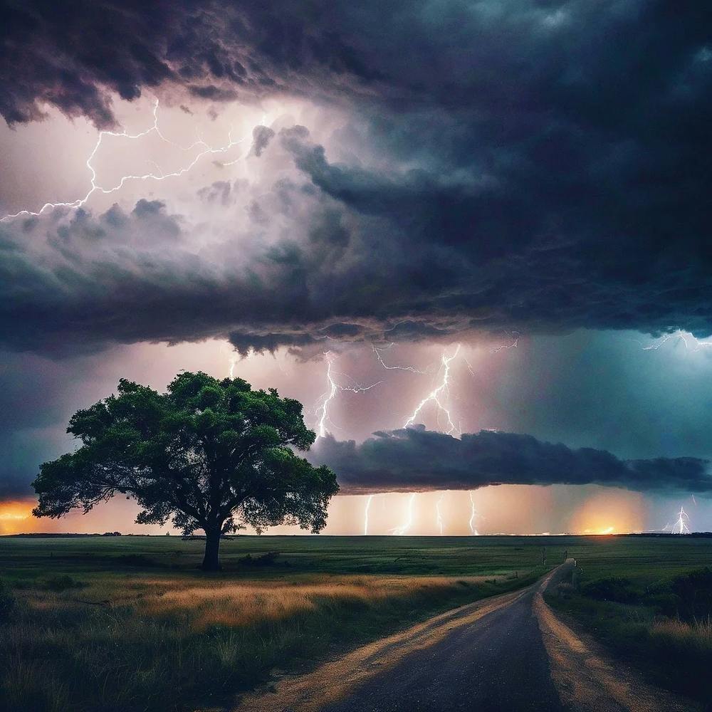 Lightning In The Sky