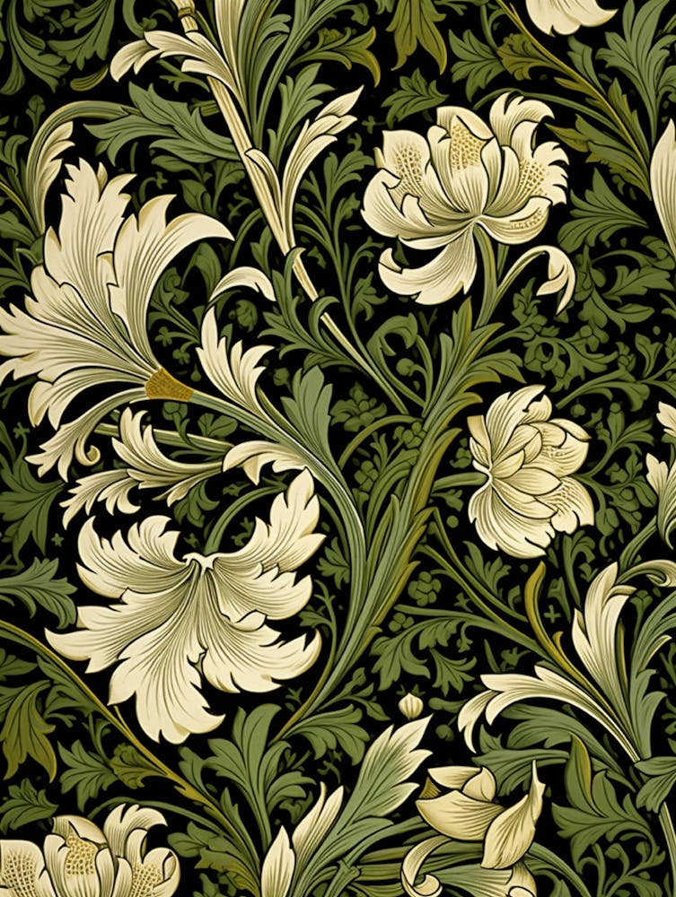 Morris Floral Wallpaper