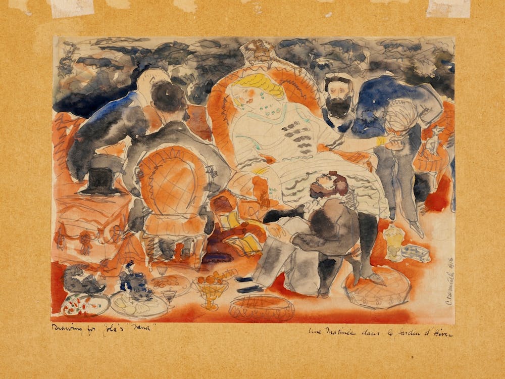 Nana And Her Men, Charles Demuth