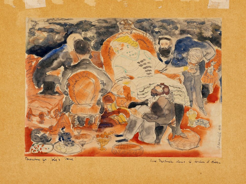 Nana And Her Men, Charles Demuth