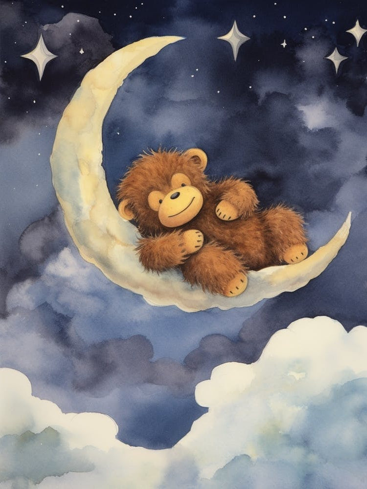 Baby Orangutan 1 Sleeping In The Clouds