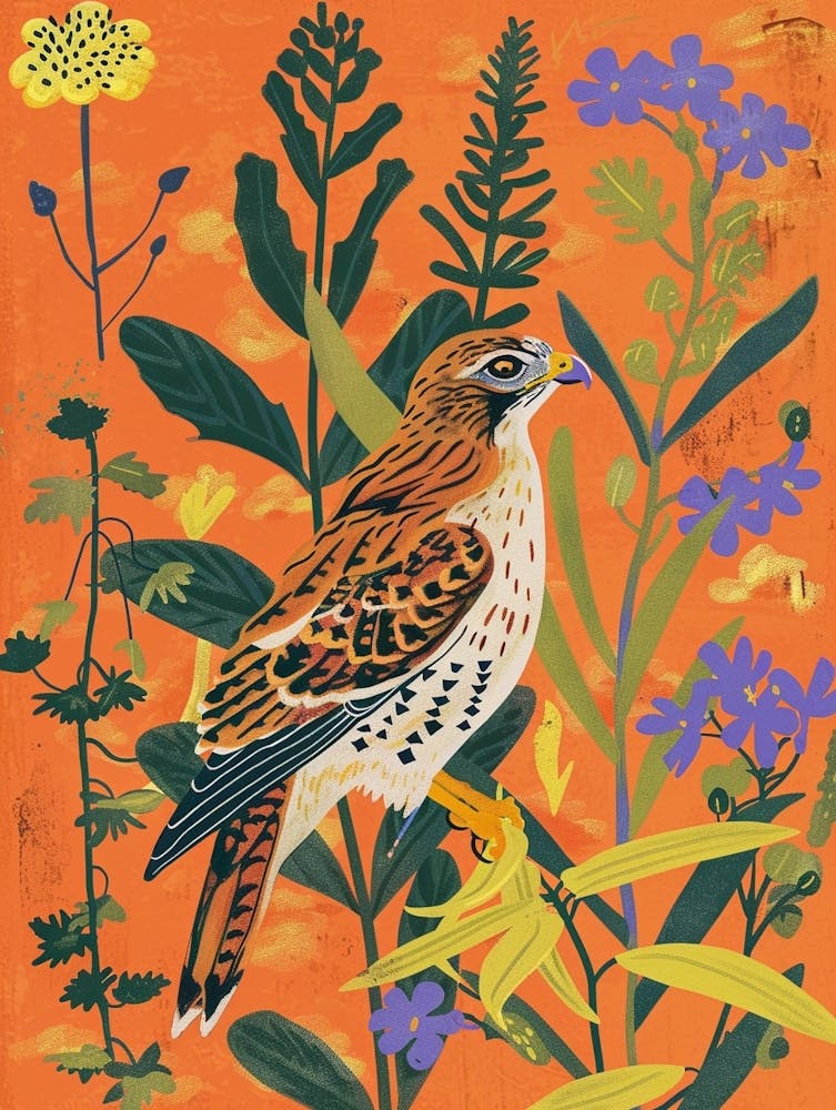 Spring Birds Hawk 1