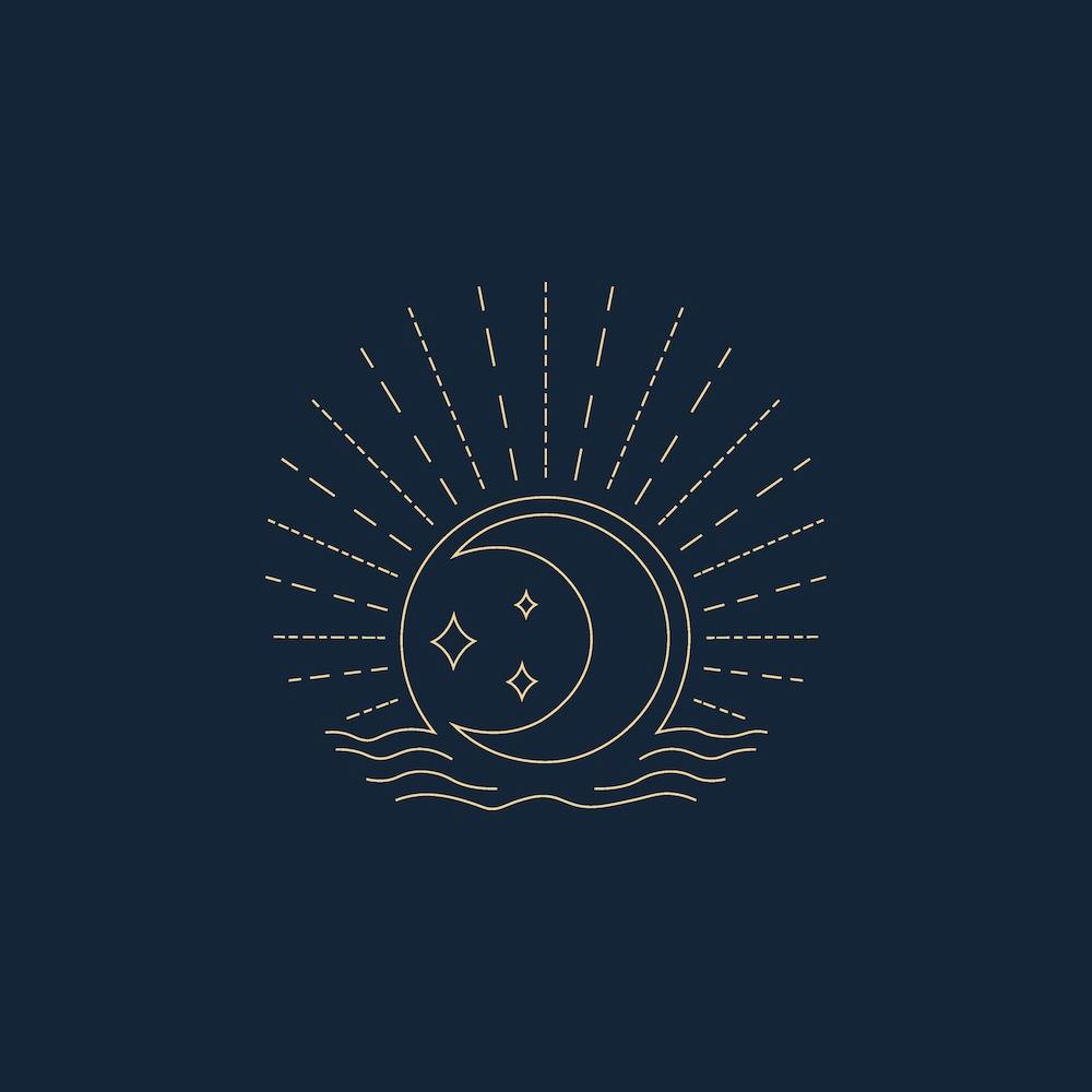 Sea View Navy Square