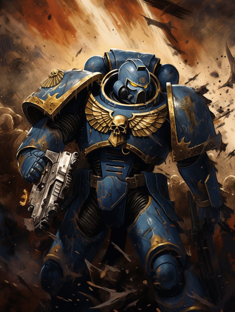 Ultramarine Battle Brother 01
