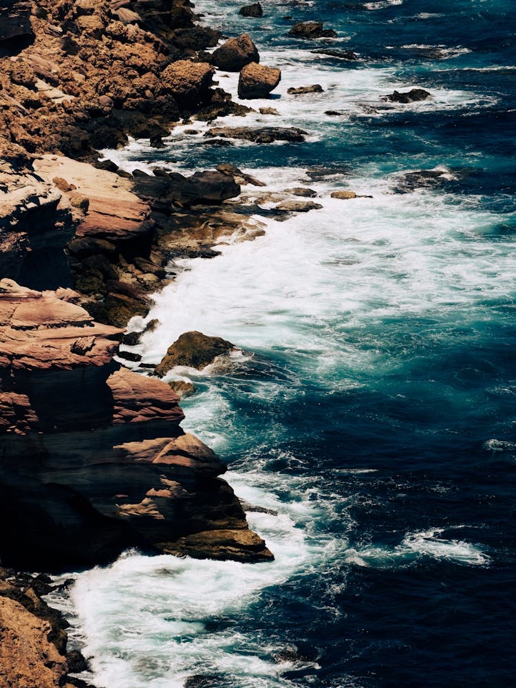 Coastal Rocks Of Kalbarri