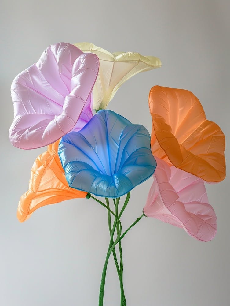 Verträumte aufblasbare Blüten Prunkwinde 3