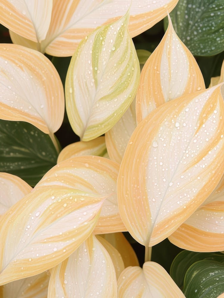Yellow And Green Leaves