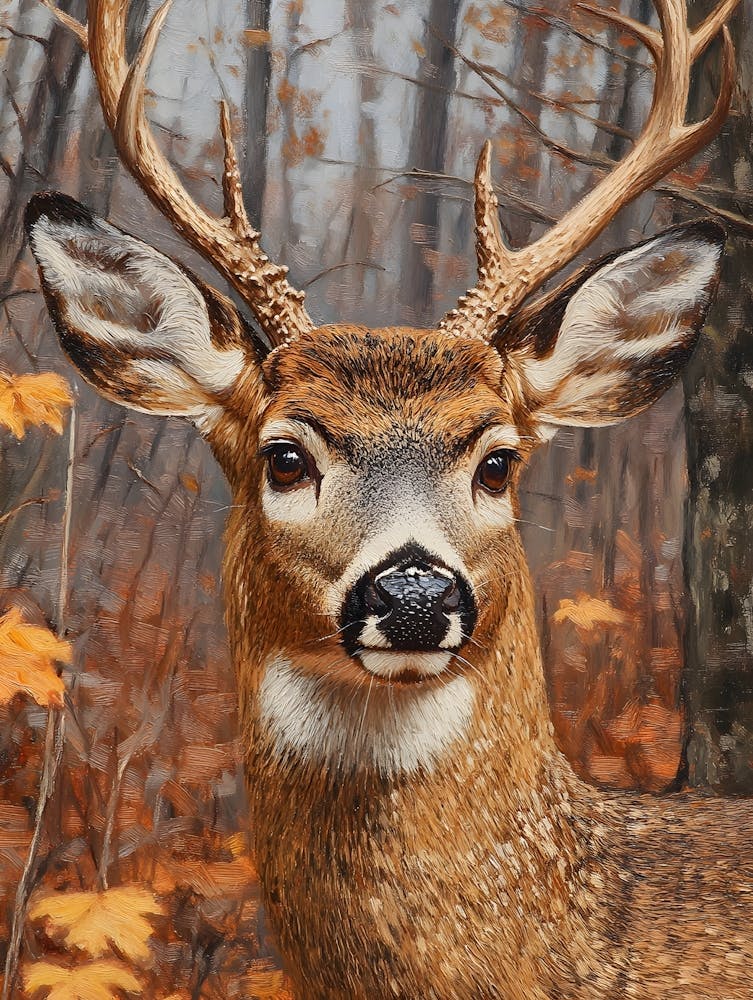 Deer In The Woods 8