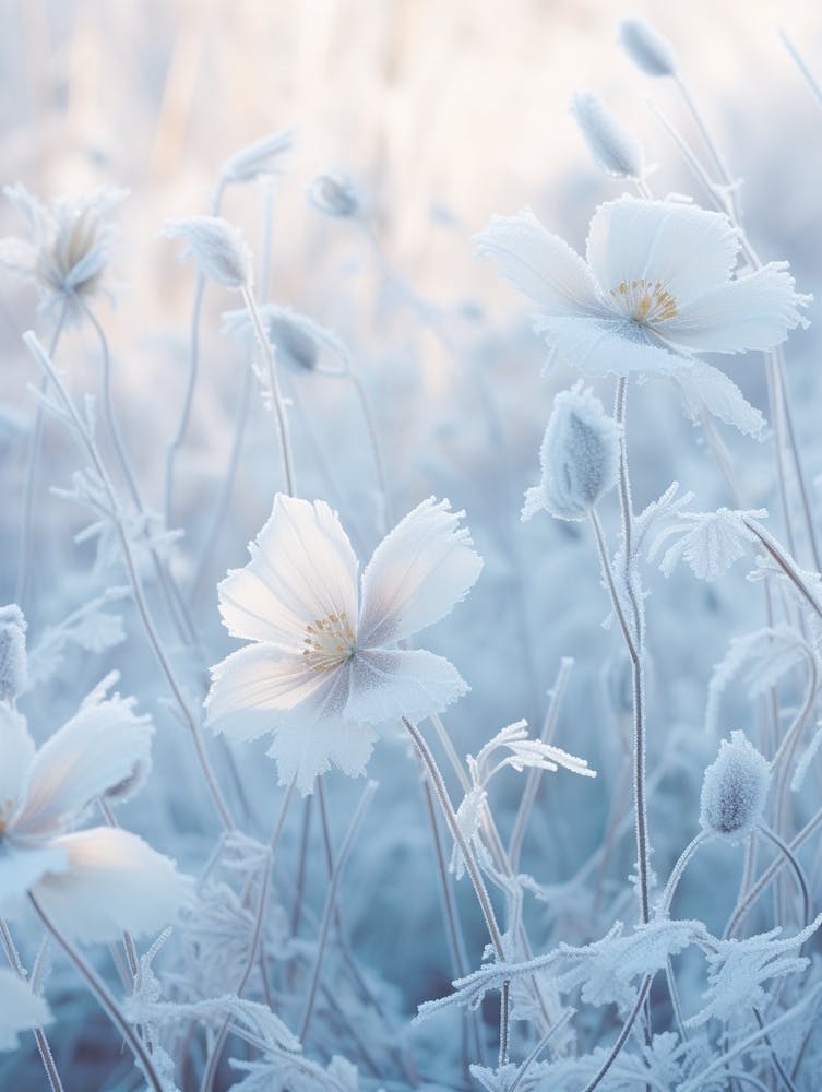 Frosty Botanical Moonflower 2