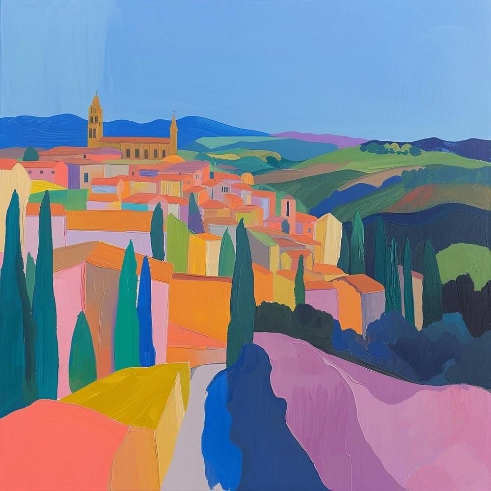 Abstract Travel Collection Florence Italy 6