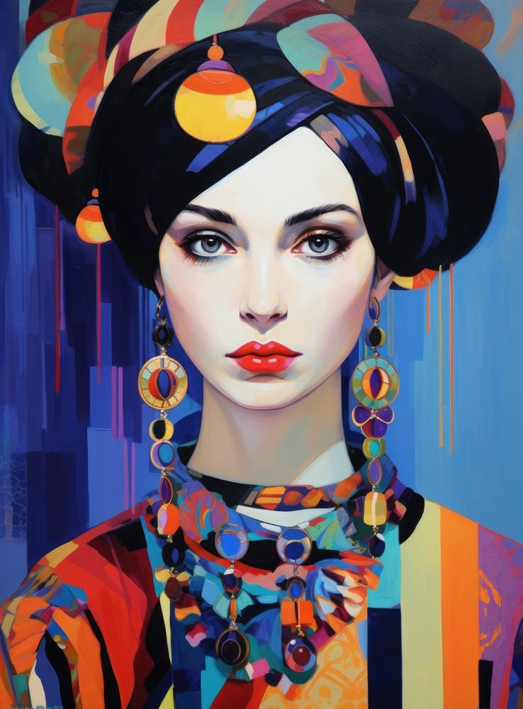 Colorful Woman